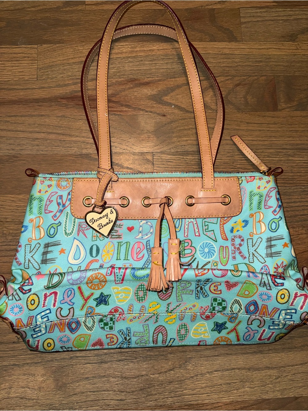 Y2K- Dooney & Bourke Doodle Vintage Handbag